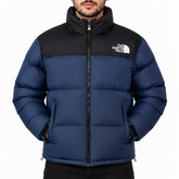 The North Face Nuptse 700 Puffer Jacket | Navy Black 1996 Retro Down Coat | Unisex Winter Streetwear | Warm Snow Jacket | Gift for Him / Her image 0