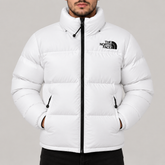 The North Face Nuptse 700 Puffer Jacket | White 1996 Retro Down Coat | Unisex Winter Streetwear | Warm Snow Jacket | Gift for Him / Her image 0