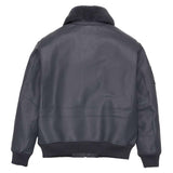Avirex G-1 Dark Grey Leather Bomber Flight Jacket image 1