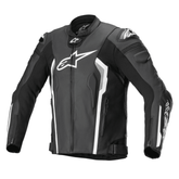 Alpinestars Missile V2 Black Leather Motorcycle Jacket – CE Armor image 0