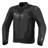 Alpinestars GP Force V2 Black Leather Sport Motorcycle Jacket image 0