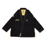 BJJ Gi Albino & Preto A&P x NBA Black Pearl Weave 450 GSM Kimono