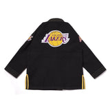 BJJ Gi Albino & Preto A&P x NBA Black Pearl Weave 450 GSM Kimono