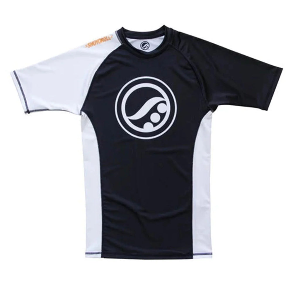 BJJ No GI Shoyoroll 2019 Q4 Ranked Training Rash Guard SS White