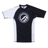 BJJ No GI Shoyoroll 2019 Q4 Ranked Training Rash Guard SS White