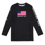 BJJ NoGI Shoyoroll Batch 151 LS 24 Americana Training Ranked Rash Guard
