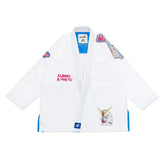 A&P x Wing Gundam White BJJ Gi 1
