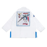 A&P x Wing Gundam White BJJ Gi 2