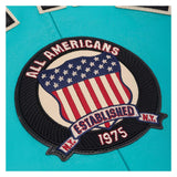 Avirex Iconic Turquoise Leather Bomber Jacket image 3