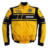 Yamaha Men’s Yellow CE-Certified Mesh Motorcycle Jacket image 0