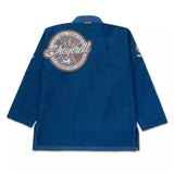 BJJ Gi Shoyoroll Atlas Blue Jiu Jitsu Kimono Sports Uniform 450 GSM with Free Bag