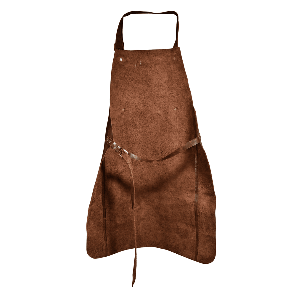 Personalized Men's Full-Grain Leather Apron for BBQ, Welding &amp; Work image 5