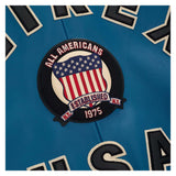 Avirex Dark Blue Leather Bomber Pilot Jacket image 3