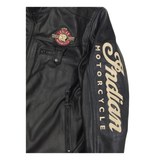 Indian Motorcycle Men’s Black 1901 V2 Leather Biker Jacket image 2