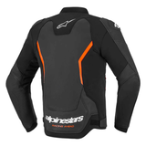 Alpinestars GP Force V2 Black Red Leather Motorcycle Jacket image 1