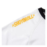 Shoyoroll 2022 White Ranked Short Sleeve Rash Guard
