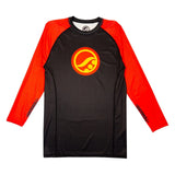 BJJ No GI Shoyoroll Batch 146 BlackSTAR Retro LS Training Rash guard
