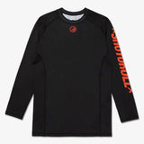 Shoyoroll Ember Competitor Black Long Sleeve Rash Guard