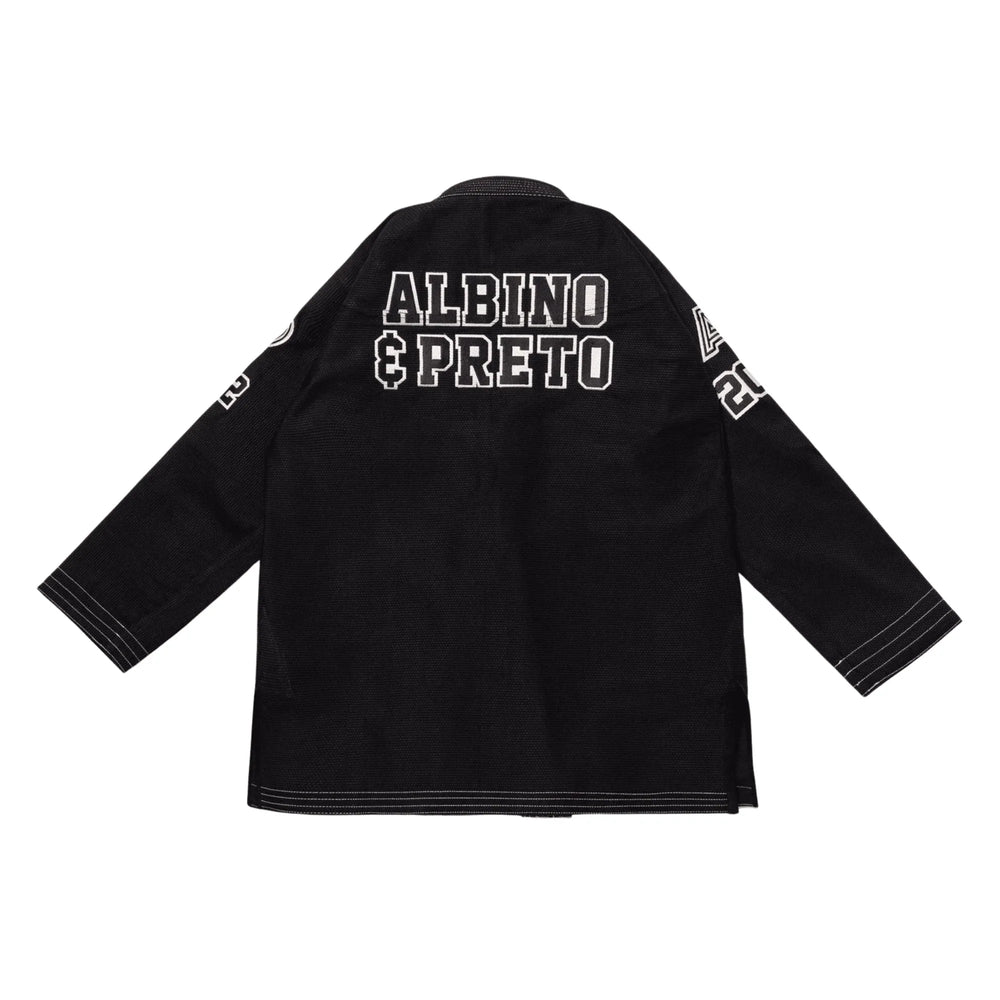 Albino & Preto Batch 102 University Black BJJ Gi 2