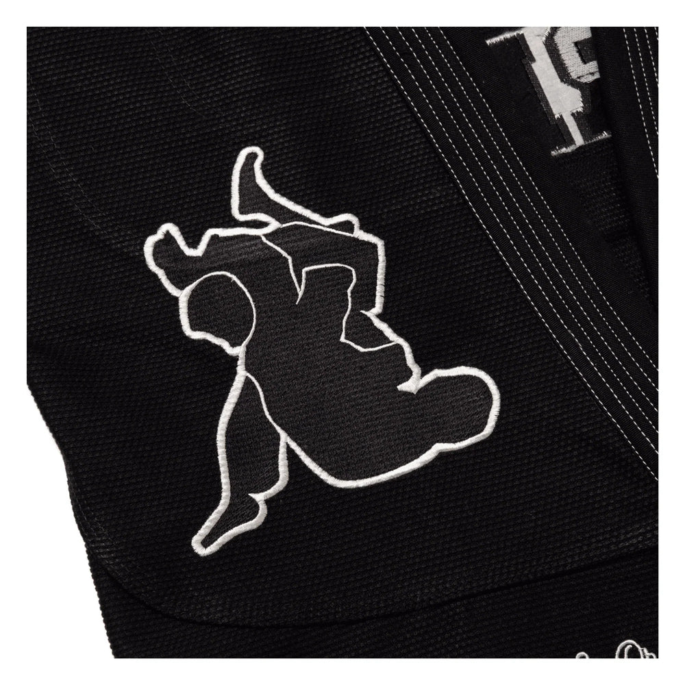 Albino & Preto Batch 102 University Black BJJ Gi 9