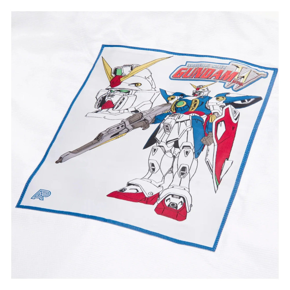A&P x Wing Gundam White BJJ Gi 9