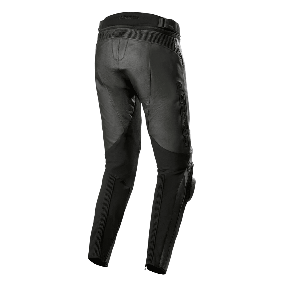 Alpinestars Missile V3 Black Motorcycle Pants – White Logo, CE Armor image 1