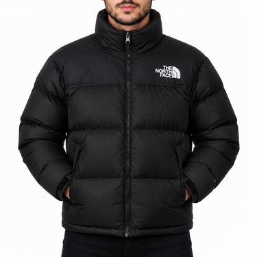 The North Face Nuptse 700 Puffer Jacket | Black 1996 Retro Down Coat | Unisex Winter Streetwear | Warm Snow Jacket | Gift for Him / Her image 0