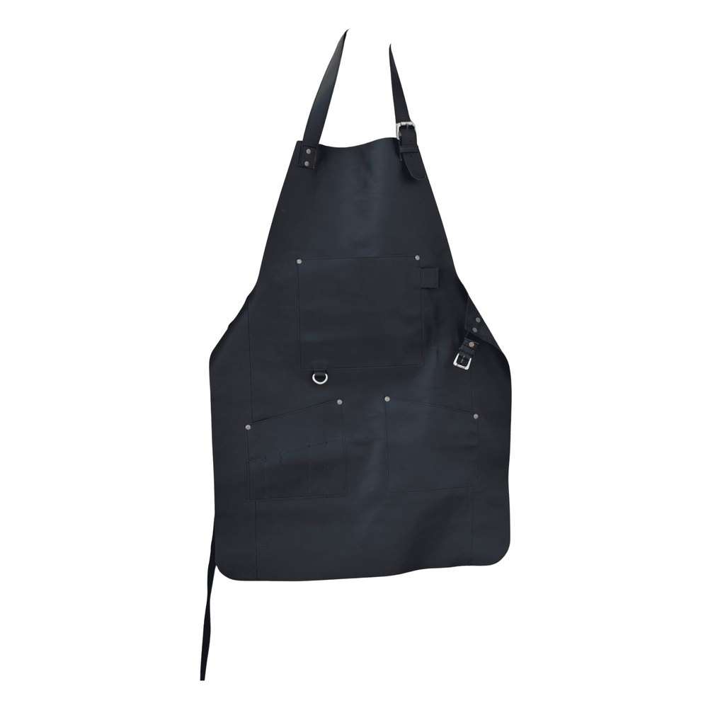 Personalized Men's Full-Grain Leather Apron for BBQ, Welding &amp; Work image 7