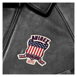 Avirex Iconic Black Leather Bomber Jacket image 2